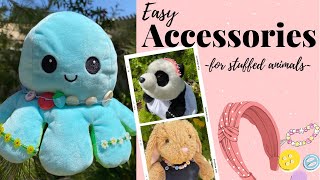 How to Make Accessories for Stuffed Animals