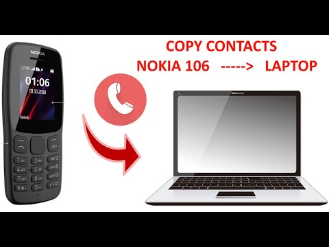 Transfer contacts from Nokia 106