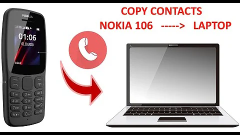 Transfer contacts from Nokia 106