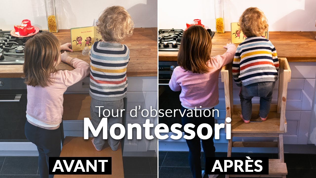 TUTO - Une tour d'observation Montessori - Au coeur d'une maman