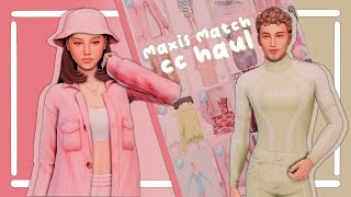 OCTOBER MAXIS MATCH CC HAUL FOR FEMALE AND MALE + CC LINKS🩷💚 | CC FINDS | The Sims 4