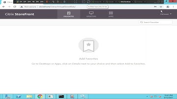 Citrix storefront error - cannot complete your request