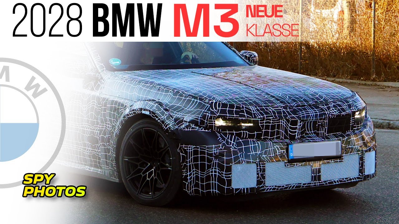 2028 BMW M3 "Neue Klasse" // SPY PHOTOS