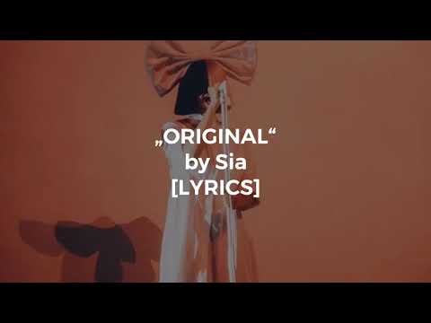 Sia - Original (Lyric Video)