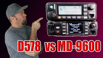 Anytone AT-D578 vs TYT MD-9600 | DMR Mobile Radio Comparison