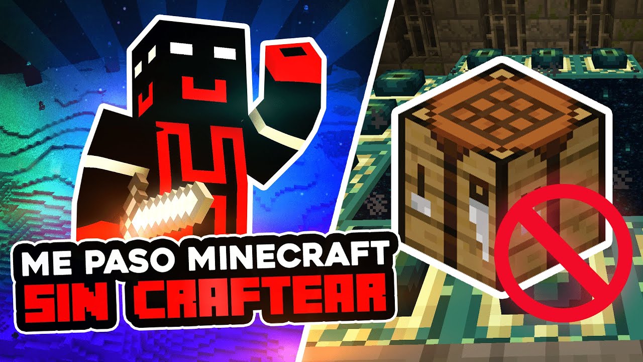 ¡MINECRAFT SIN CRAFTEAR NADA! ¿El Reto Imposible?