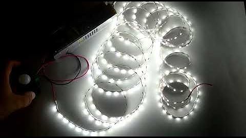 Sensörlü Beyaz Renk Şerit Led