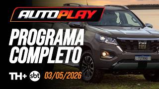 AUTO PLAY - Programa Completo - 03/05/2026 - TH+ SBT | PGM Nº 449 - Nissan Kait,Yaris Cross e Titano