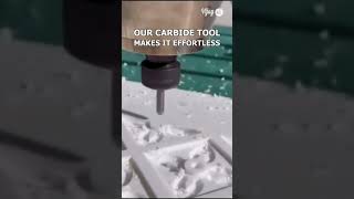 Experience the power of our Carbide Tools🪵✨ #Cnc #MachineryTools #ytshorts  #CncRouter #WoodWorking