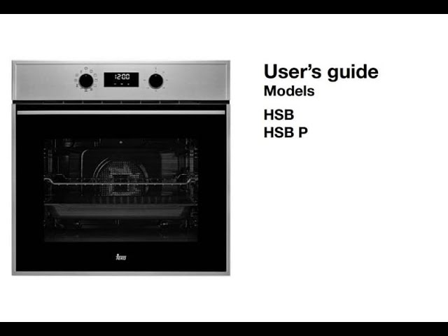 Manual De Instrucciones Horno Teka HSB 635 P en PDF - YouTube