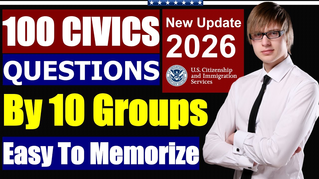 [2026 Update] 100 Civics Questions for the US Citizenship Interview ...