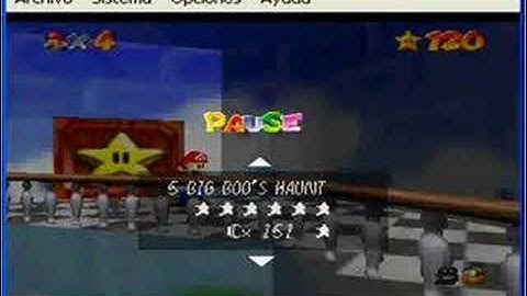 Super Mario 64 - Star Modifier GameShark Code Test (Part 2)