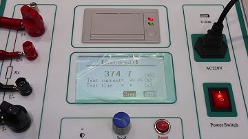 100A Contact Resistance Test Set