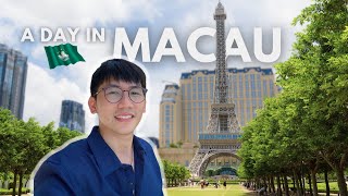 MACAU VLOG  Day Trip in Macau | Tips & Travel Guide