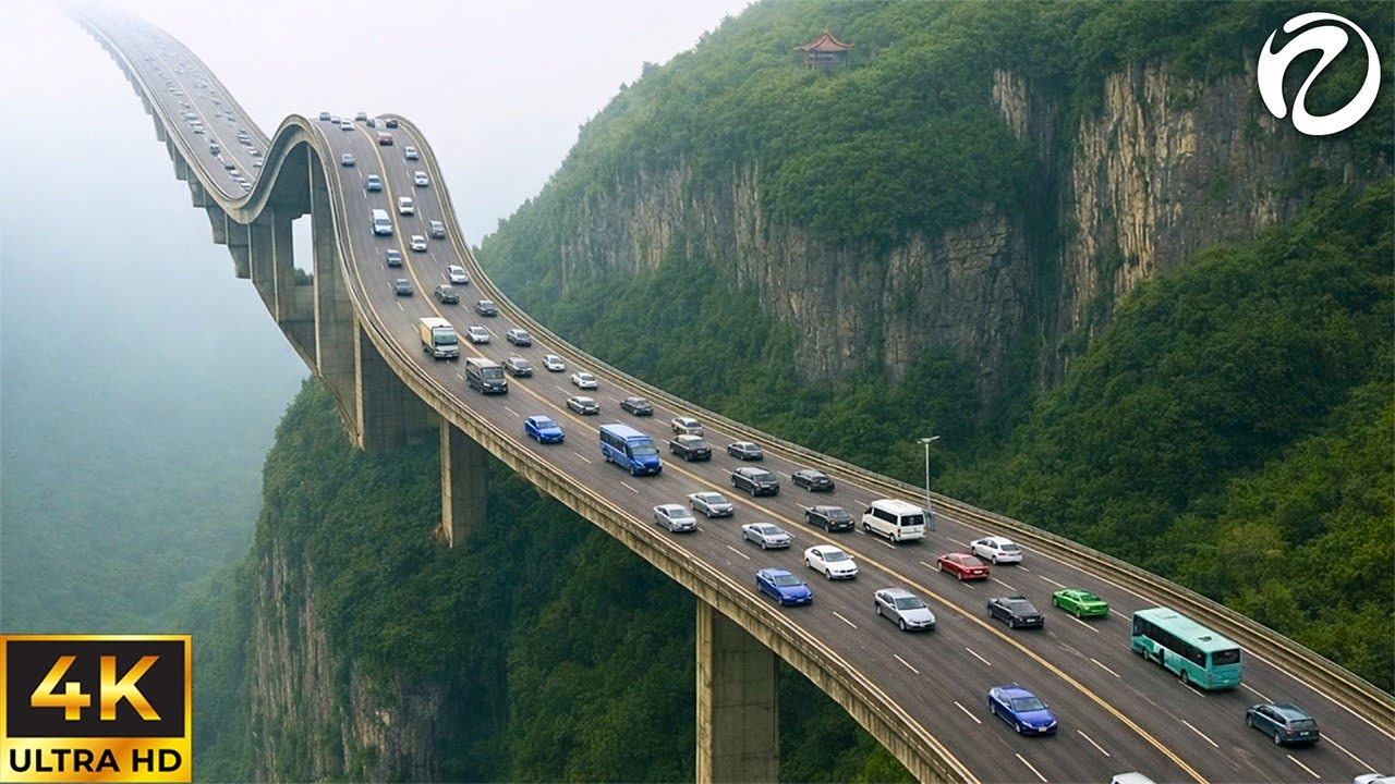 Impossible Places | Top 25 World Biggest Bridges You Won't Believe Exist | 4K Travel Documentary