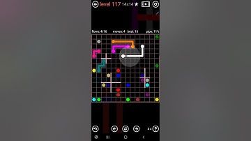 How To Solve Flow Free Star Field Pack Level 117 14x14 Board Walk Through Solution Walkthrough