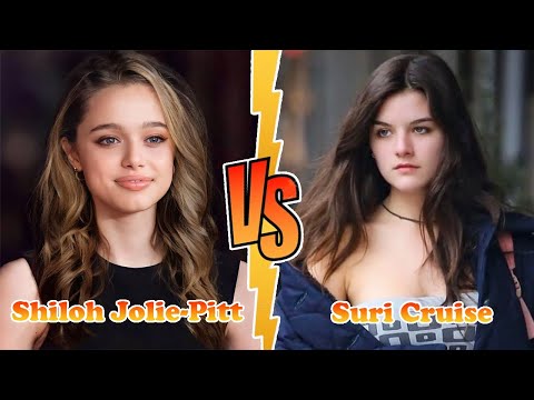 Suri Cruise VS Shiloh Jolie-Pitt (Brad Pitt's Daughter) Transformation ★ From Baby To 2023