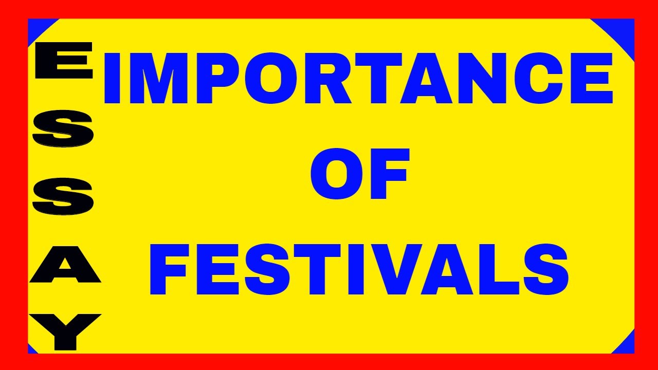 descriptive essay about festival