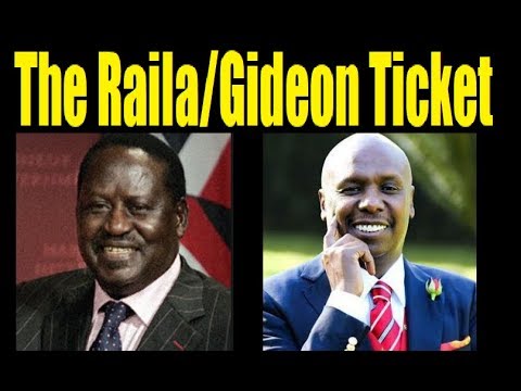 Image result for Plot to sneak Raila, Gideon into power