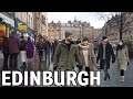 Walking in Edinburgh at Christmas Time | Scotland