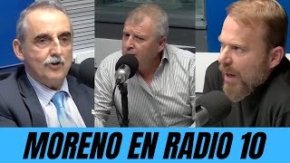 Guillermo Moreno EN VIVO en 'Los días más felices' por Radio 10  28/4/24