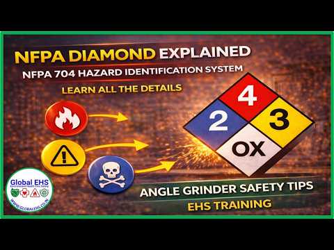 NFPA Diamond Explained | NFPA 704 Hazard Identification System | Global EHS | English