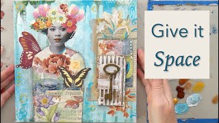 Part 2: Focal Points + Backgrounds in Mixed Media