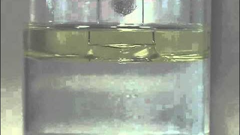 Interfacial Tension Test Close-up of Du Nouy Ring