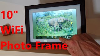 Dragon Touch 10 inch Cloud WiFi Photo Frame Review screenshot 4