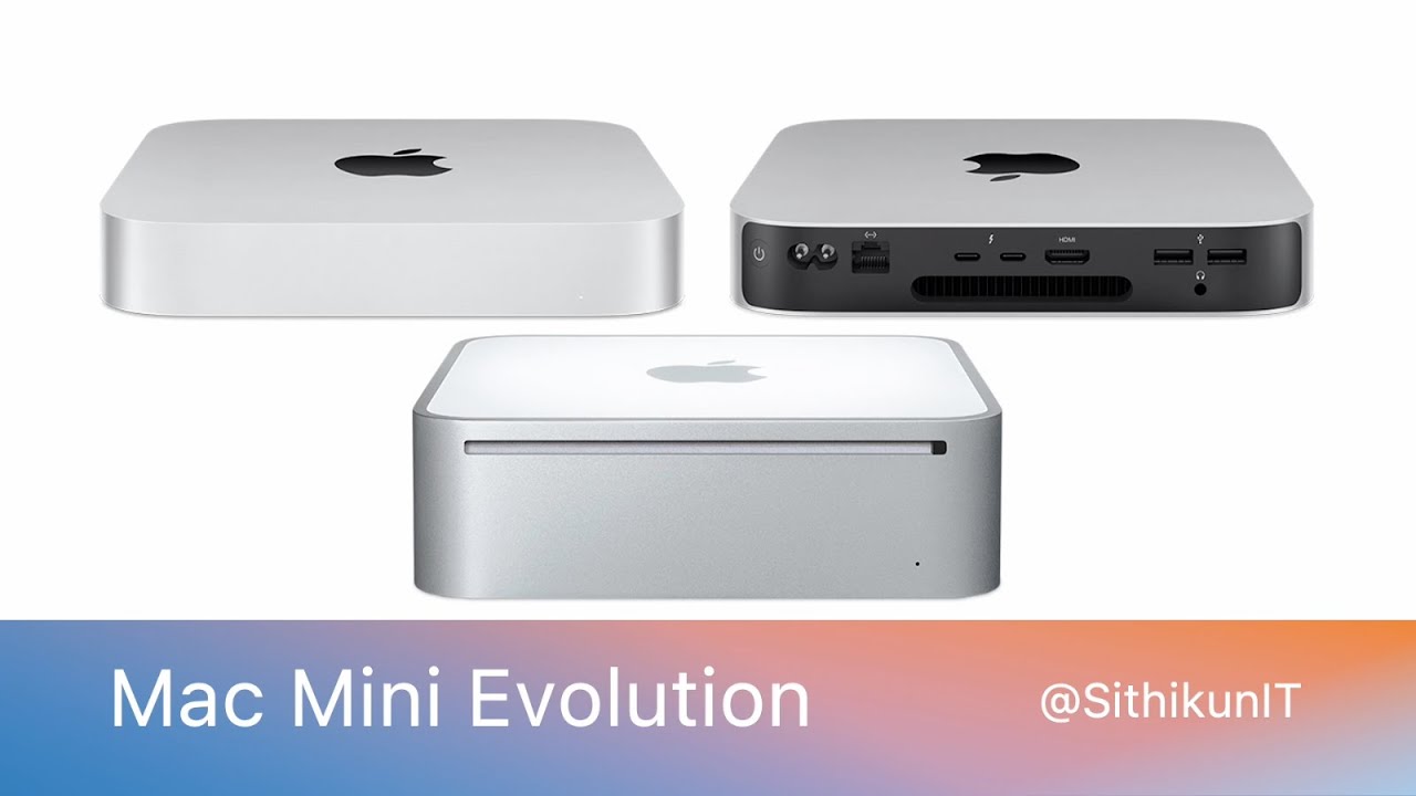 Mac Mini Evolution YouTube