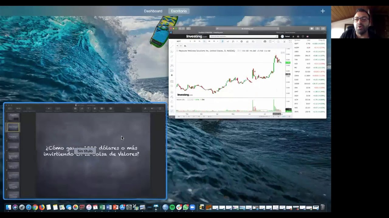 Curso de como hacer dinero en la bolsa de valores de New York - YouTube