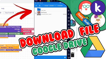 Cara Download File Dari Google Drive - Kodular | MIT App Inventor | Appybuilder | Thunkable