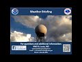 Hazardous Weather Briefing