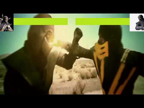 Scorpion Vs Noob Saibot With Healthbars | Mortal Kombat
