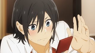 Miyamura escapa de Hori san  Horimiya Español Latino Momentos