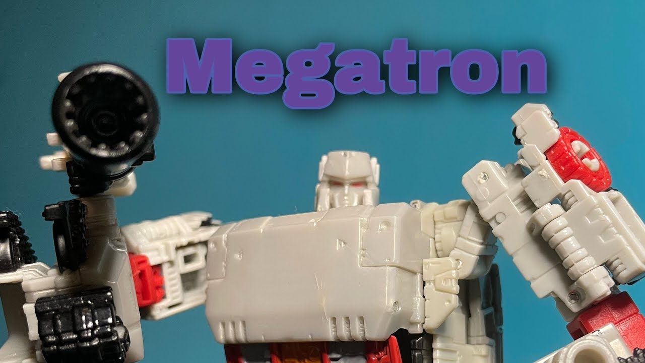 Transformers G1 Megatron Transformation | stop motion!