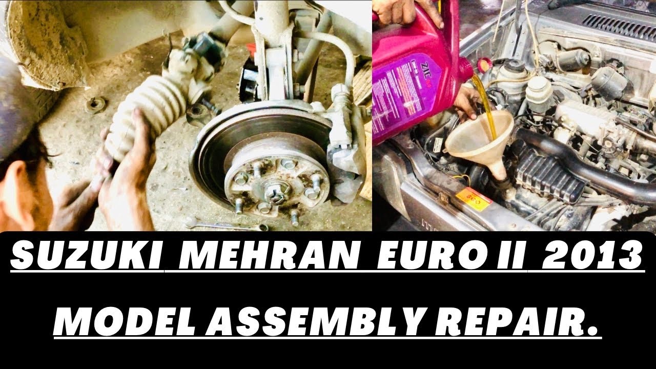 Suzuki Mehran Assembly Repair, Oil Change, Tyre Alignment, Car Wash And