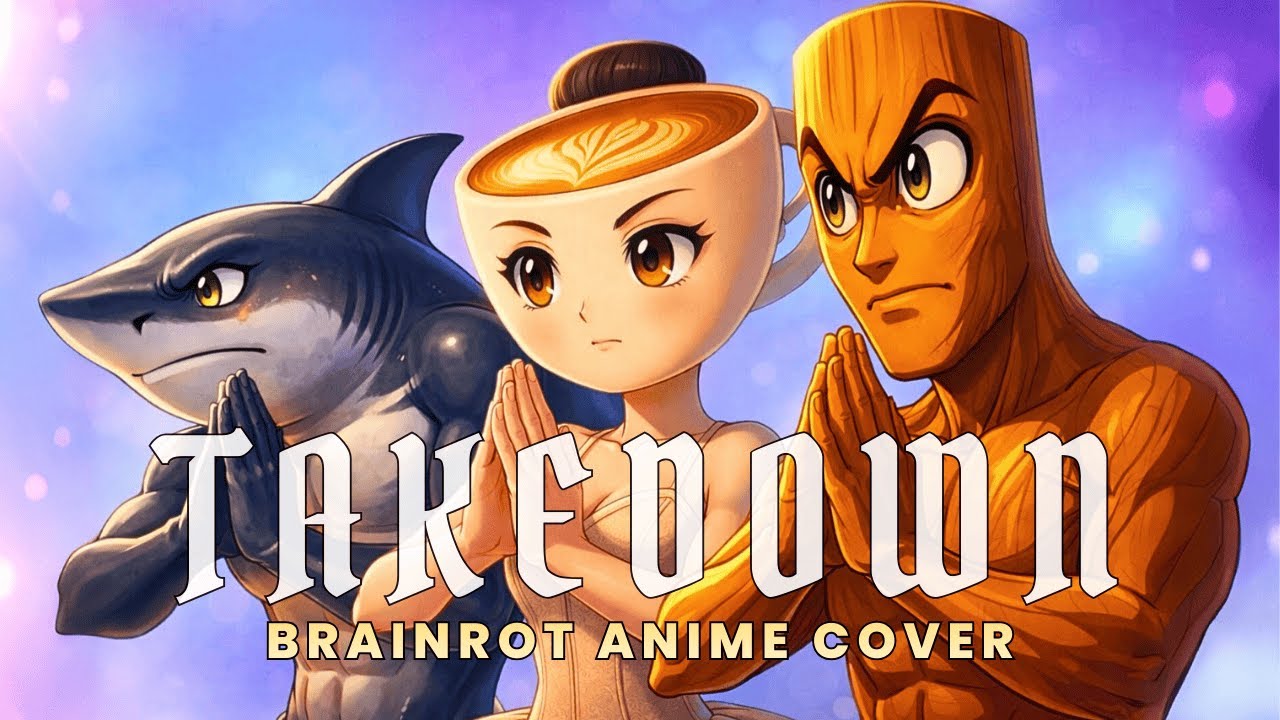 HUNTR/X - "TAKEDOWN" x BRAINROT ANIME