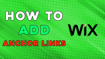 How To Add Anchor Links To WIX (Easiest Way)