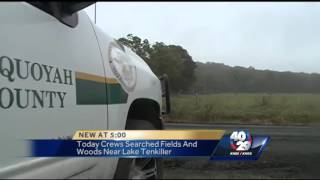Crews searched woods near Lake Tenkiller after tip in cold case