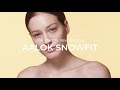 Aalok how to use snowfit the start to new skincare