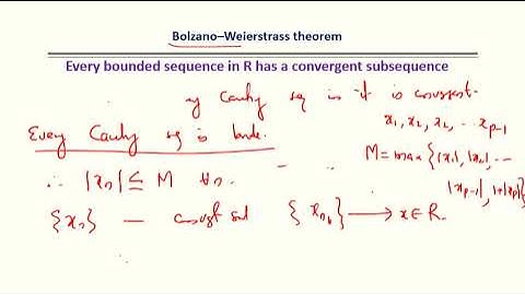 Lecture 1- Completeness of R and C || DR INDULAL G SAC 2.10.2021