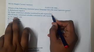 GATE CSE 2006