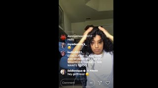 Bri Chief Explains Why Her And And Davine Jay Broke Up On IG Live!!!🥺