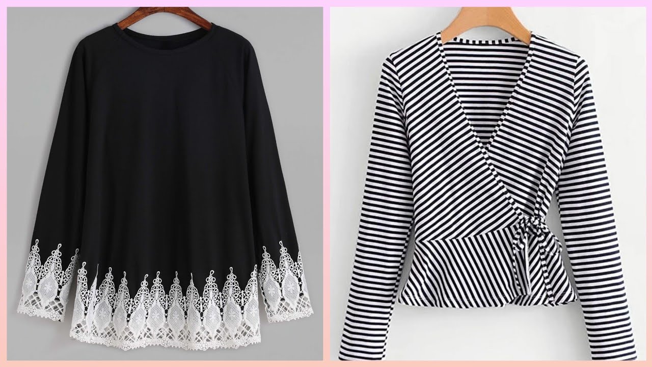 Top Stylish New Chiffon Shirts/Blouses Designs/ Chiffon Layers Top