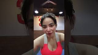 Dinar Candy Sedang Olahraga Live Instagram Di Gym Terbaru 16042025