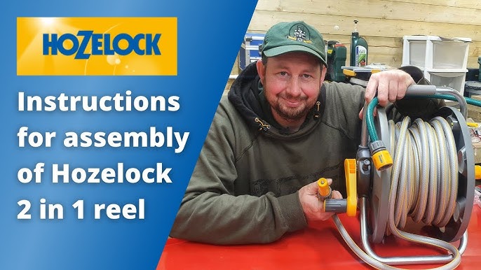 How to attach the feeder hose on a Hozelock Compact Reel 2410 12 20 22 