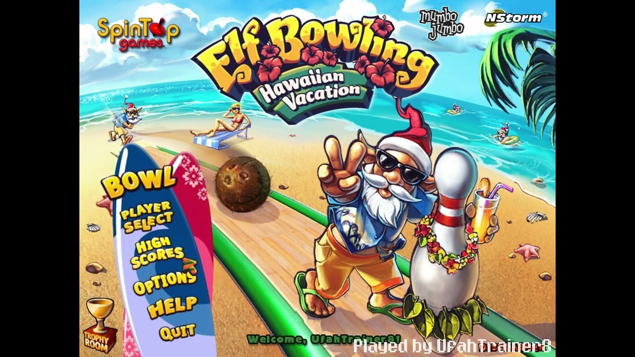 Elf Bowling Hawaiian Vacation - Introduction