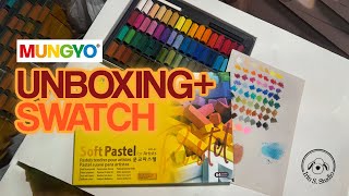 Mungyo Soft Pastels MPS series 64 colors - Unboxing + Swatching screenshot 4
