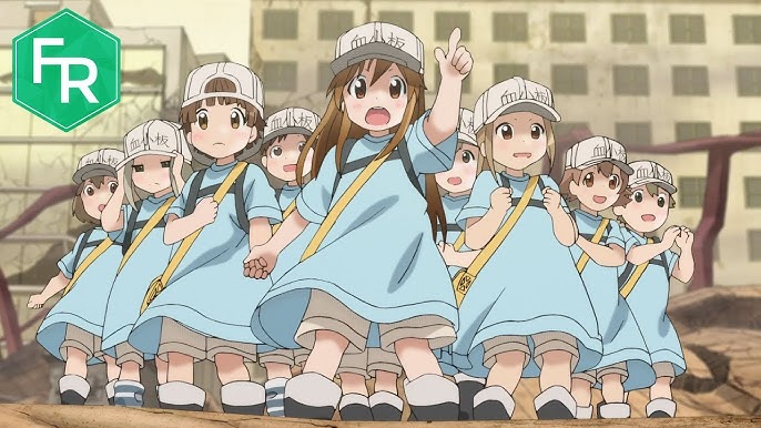 ITS NOT OVER~ SEASON 2! Can't wait to see Loli- white blood cells~ 』 - - 。  。 。 ⏩ Hataraku Saibou BLACK ⏪ EP:…